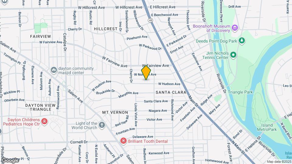 135 W Hudson Ave Map and Location Details