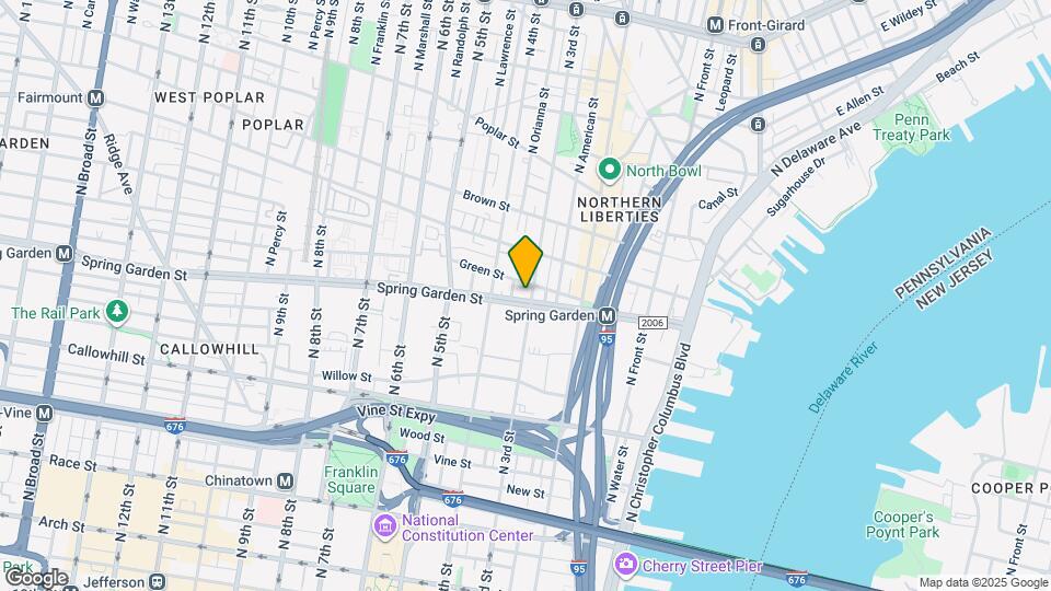 301 Spring Garden St Map and Location Details