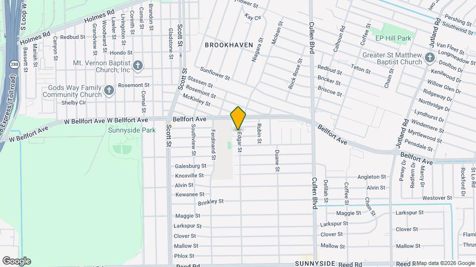 4357 Elmwood St Map and Location Details