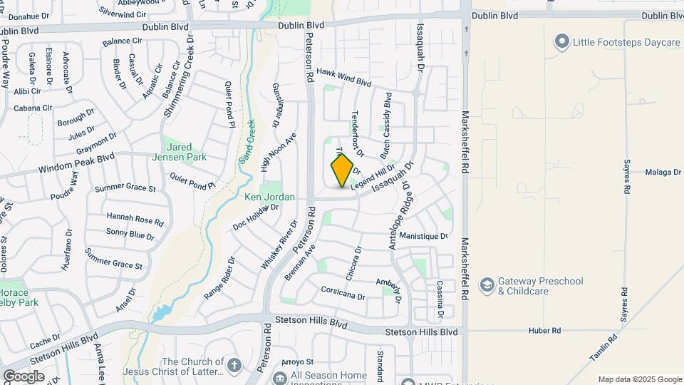 7357 Legend Hill Dr Map and Location Details