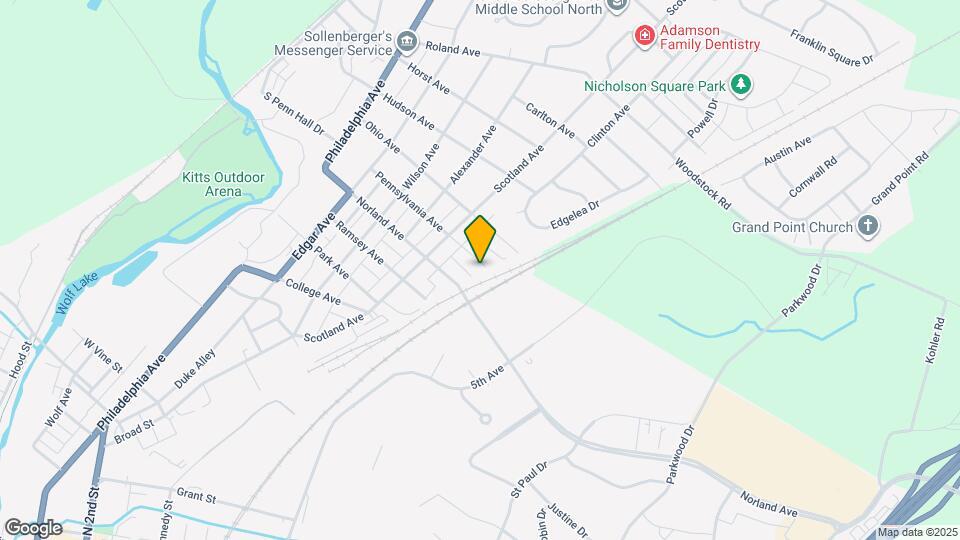 484 Pennsylvania Ave Map and Location Details