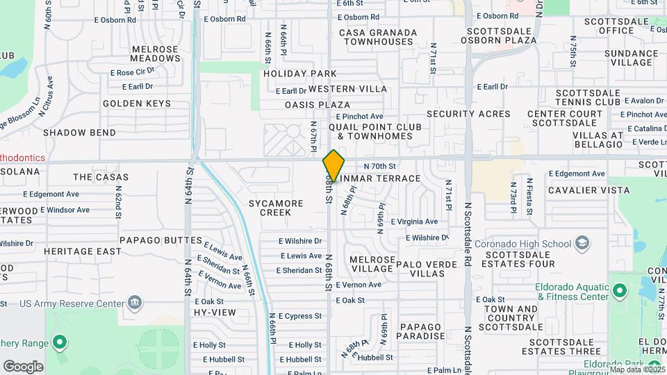 2807 N 68th St Map and Location Details