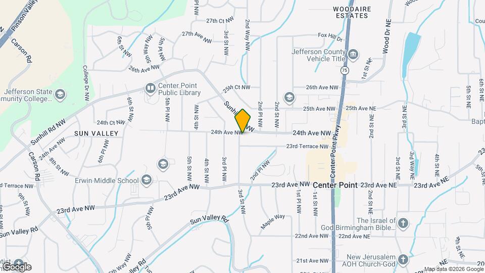 2345 3rd St NW Map and Location Details