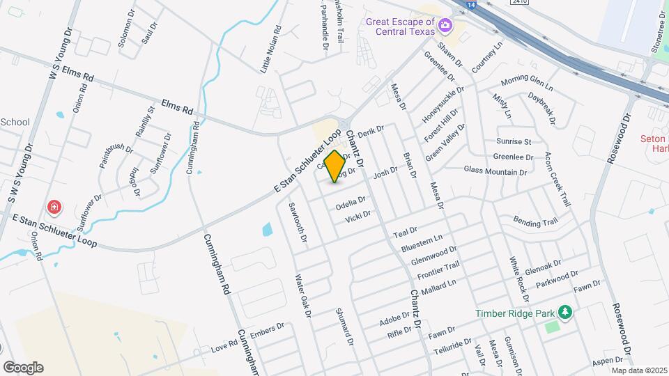 4107 Josh Dr Map and Location Details