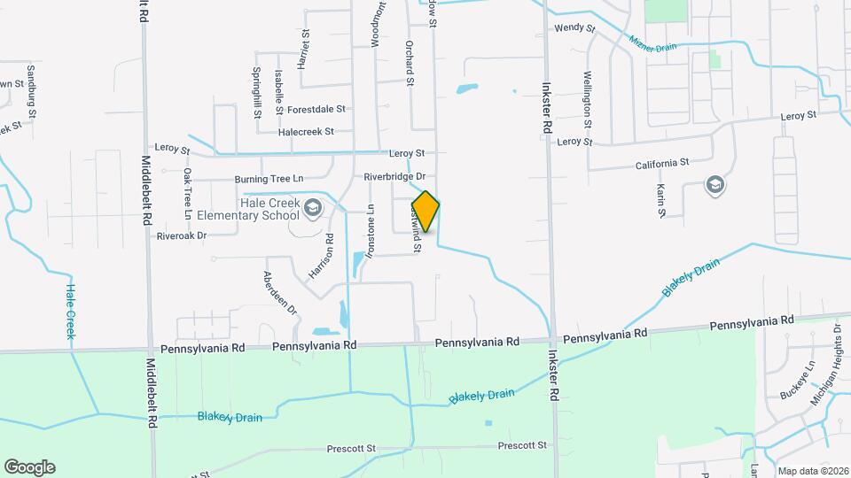 16409 Eastwind St Mapa y Detalles de la Ubicación