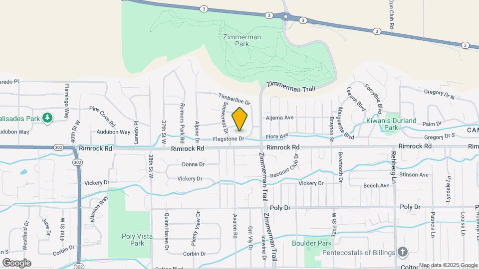 3505 Flagstone Dr Map and Location Details