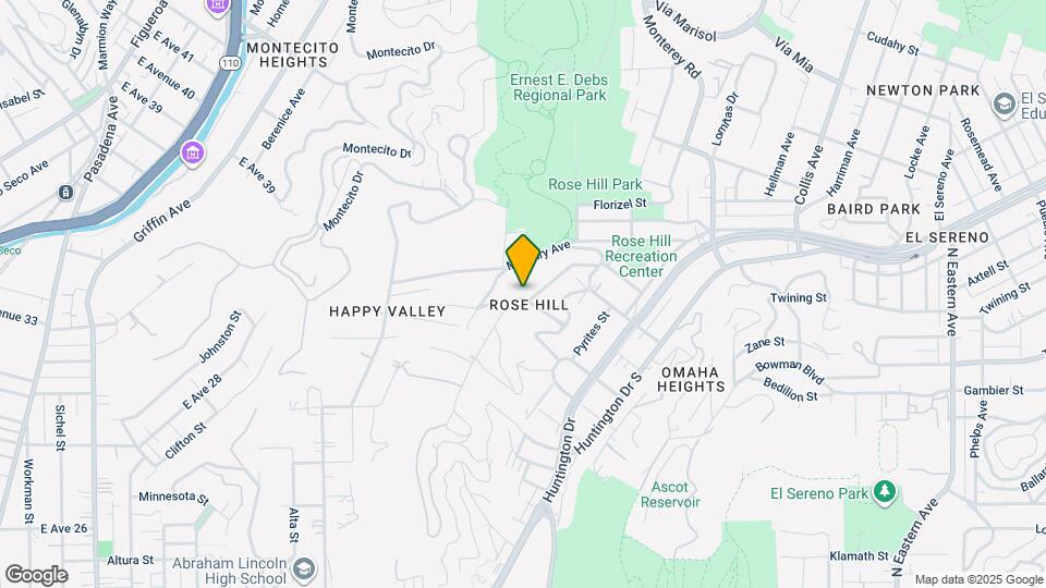 4255 Raynol St Map and Location Details