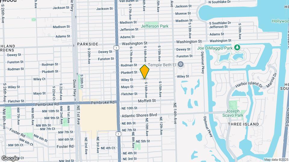 1606 Wiley St Map and Location Details
