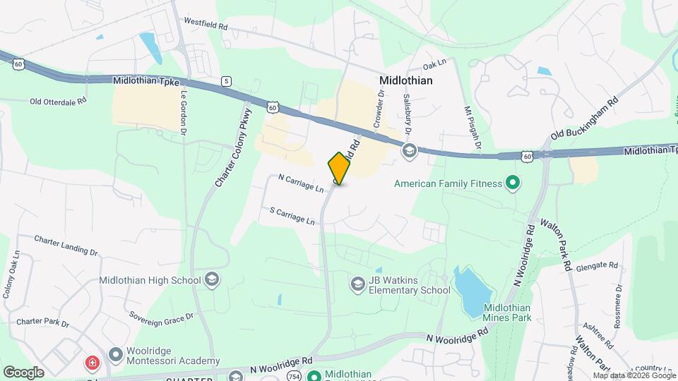 212 Avenda Ln Map and Location Details