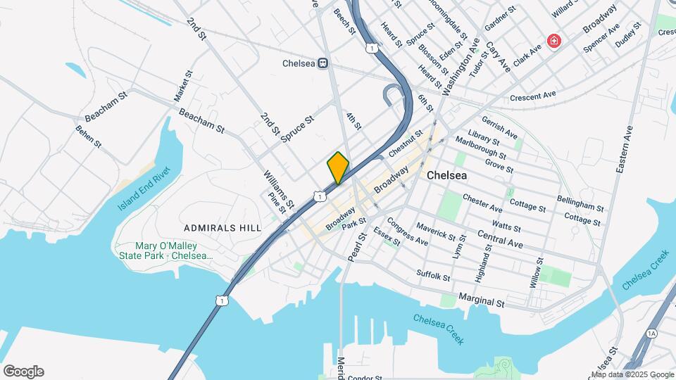 122-124 Chestnut St Mapa y Detalles de la Ubicación