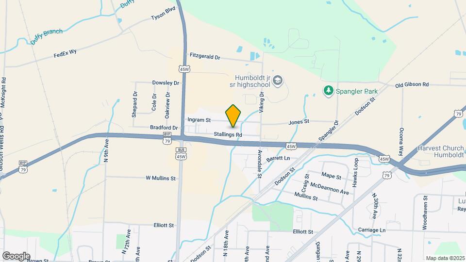 1855 Stallings Rd Map and Location Details