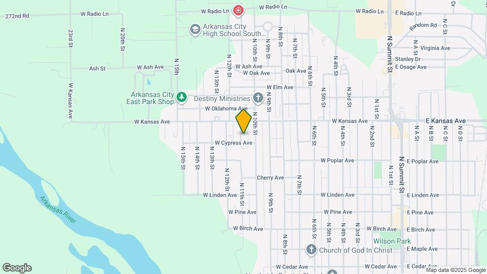 1308 N 11th St Mapa y Detalles de la Ubicación