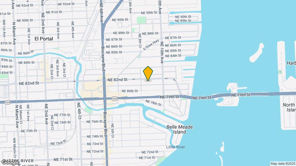 871 NE 81st St Map and Location Details