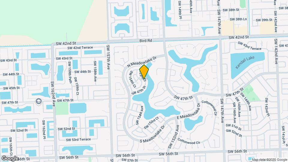 4668 SW 153rd Ct Map and Location Details