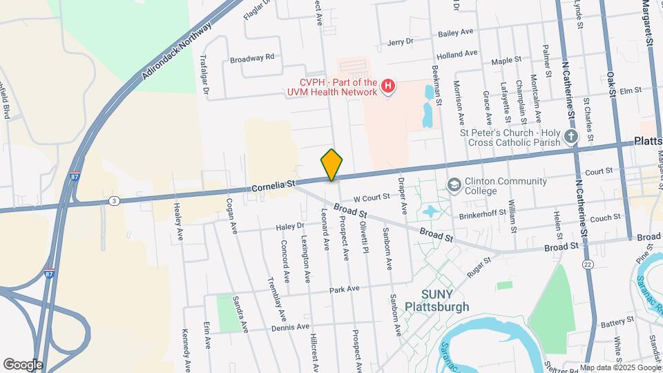 93 Prospect Ave Mapa y Detalles de la Ubicación