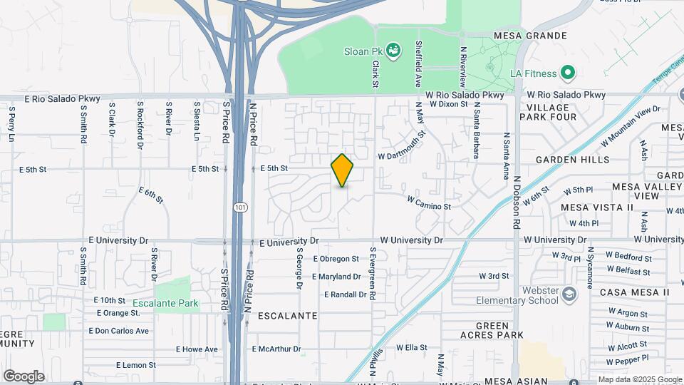 546 S Allred Dr Map and Location Details