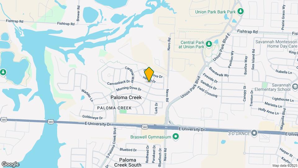 1721 Canvasback Dr Map and Location Details