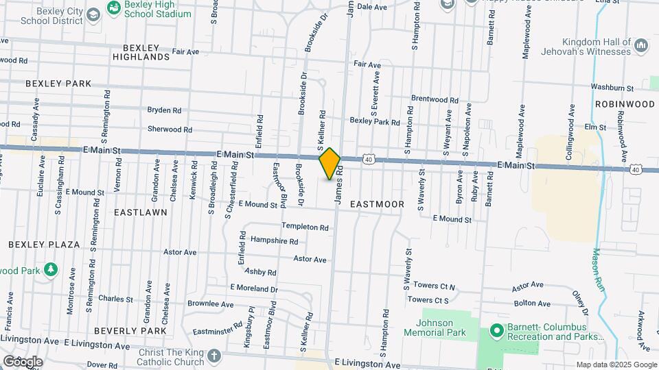 783-793 S James Rd Map and Location Details