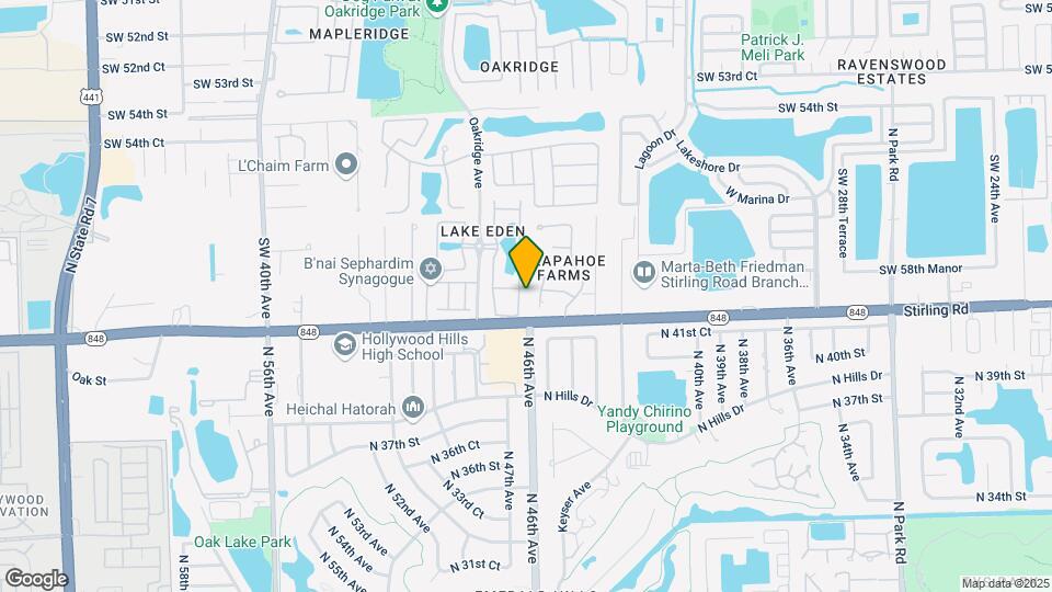 5928 Brookfield Cir Map and Location Details