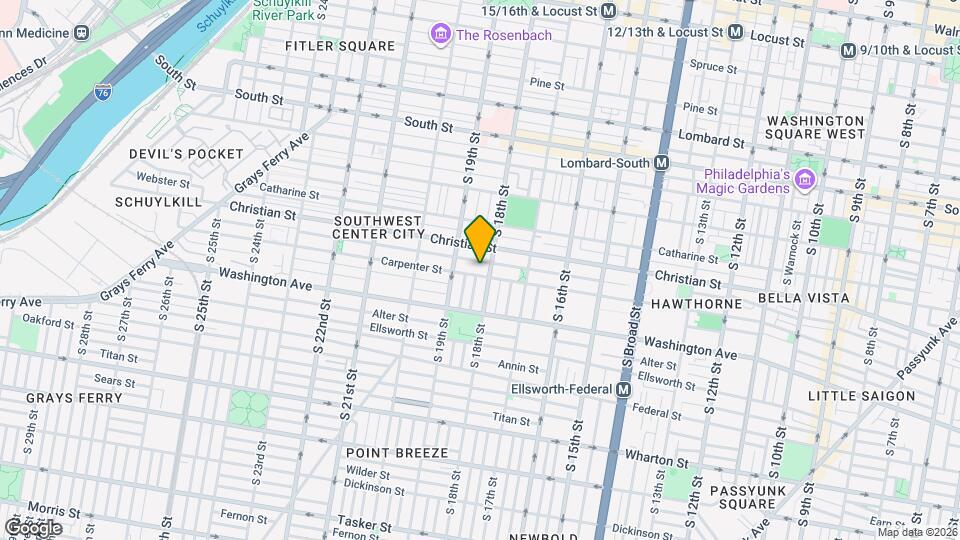 1805 Carpenter St Map and Location Details