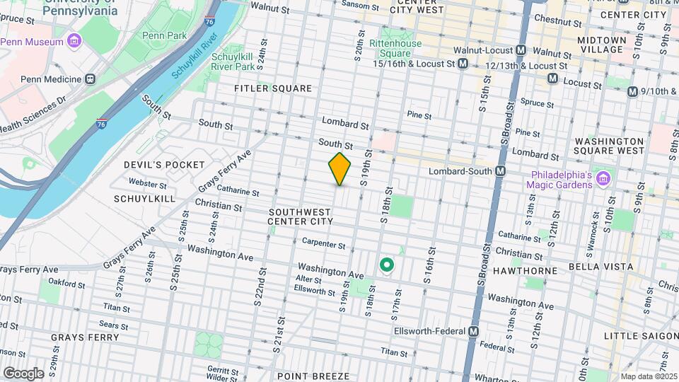 745 S 20th St Map and Location Details