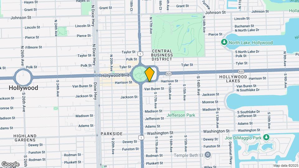 1720 Harrison St Map and Location Details