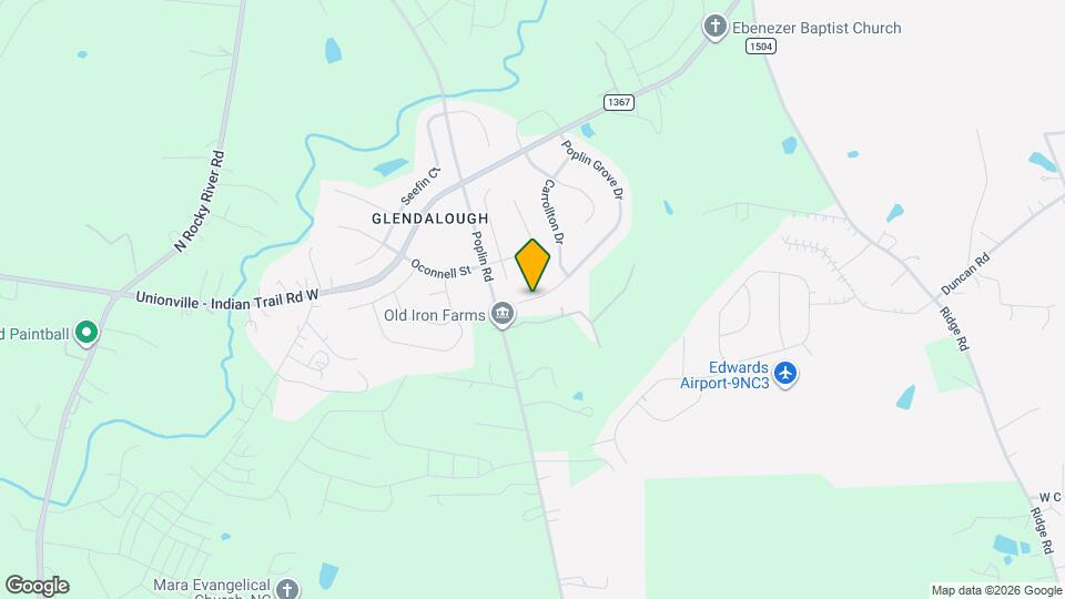 4124 Poplin Grove Dr Map and Location Details