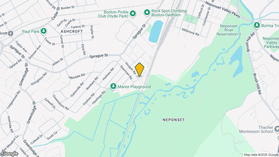 84 Hooper Rd Map and Location Details