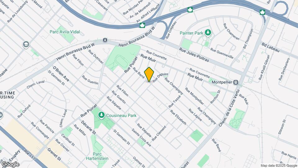 1610 Rue Barré Map and Location Details