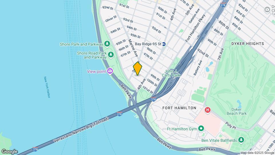 327 101st St Map and Location Details