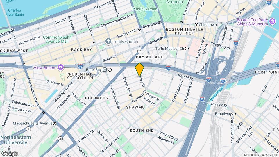 56 Berkeley St, Unit 1 Map and Location Details