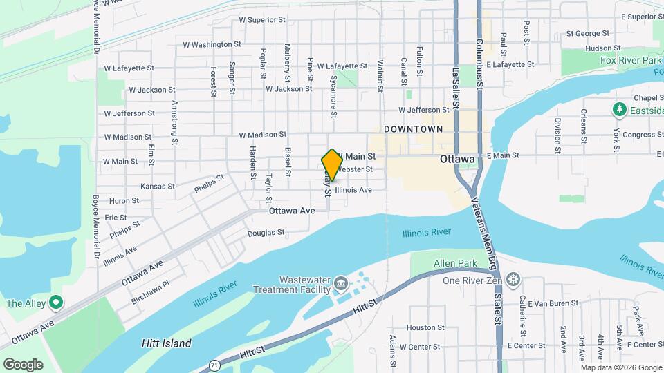 666 Illinois Ave Map and Location Details