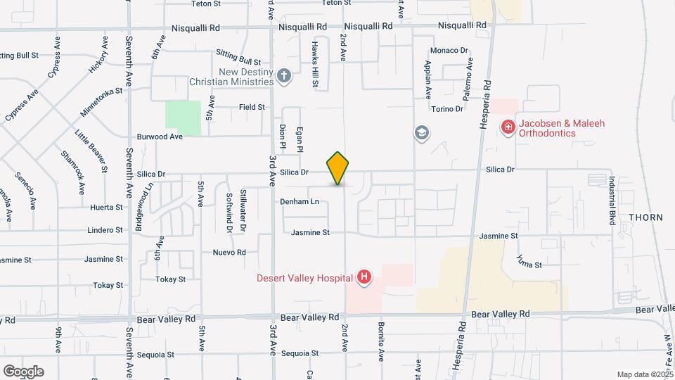 16687 Hastings Pl Map and Location Details