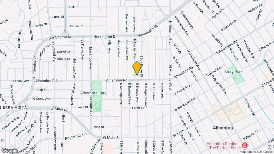 608 N Electric Ave, Unit B Mapa y Detalles de la Ubicación