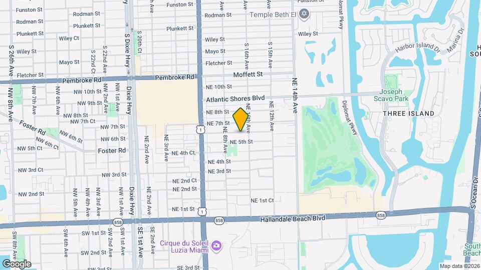 906 NE 6th St Map and Location Details