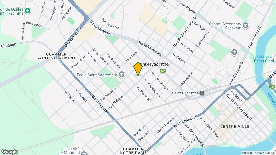 2420-2440 Sylva-Clapin Av Map and Location Details