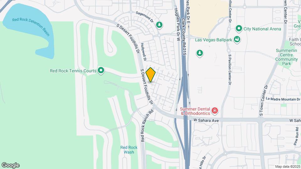 2303 Aragon Canyon St Map and Location Details