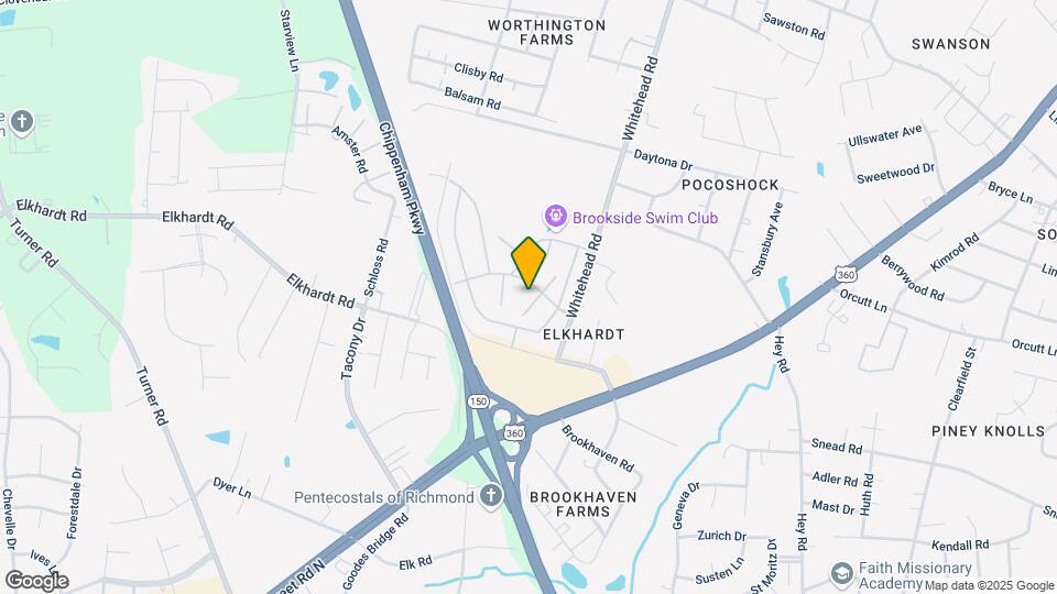 1506 Stowmarket Ct Map and Location Details