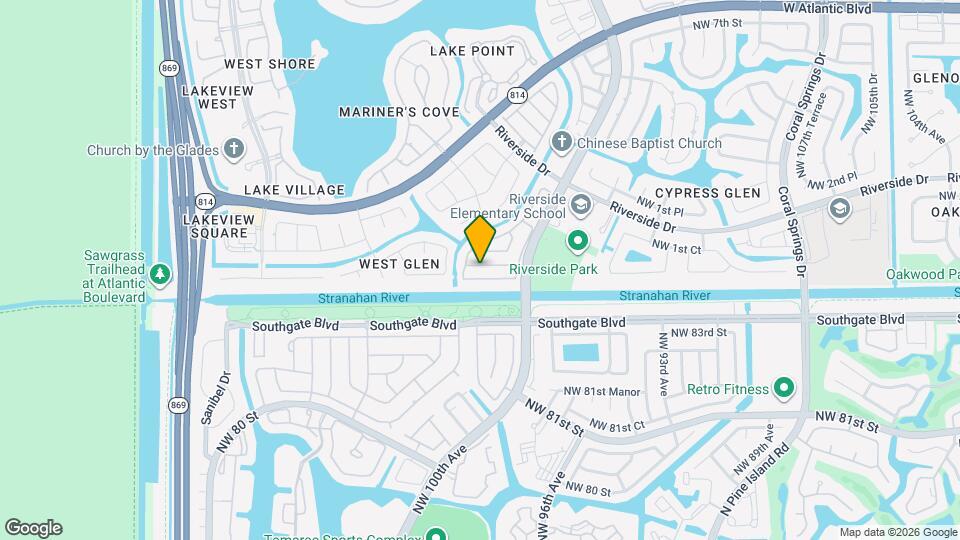 11772 NW 1st St Map and Location Details
