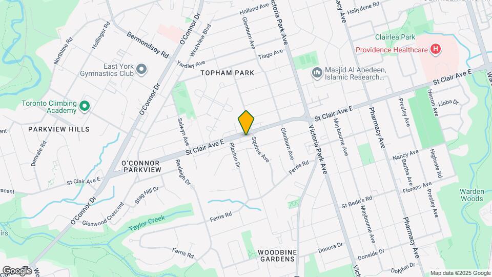 2903 St Clair Ave E Map and Location Details