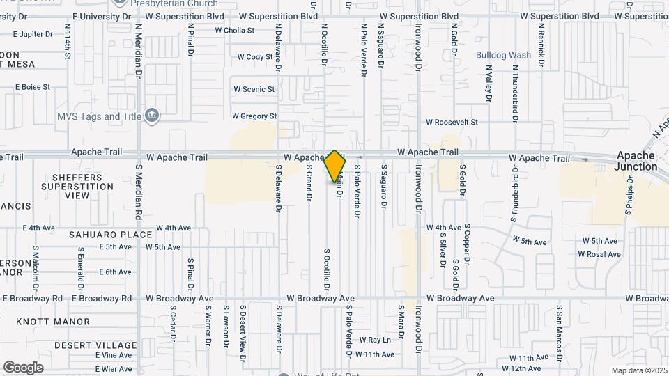 134 S Main Dr Map and Location Details