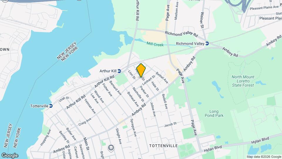 64 Craig Ave, Unit side Apt Map and Location Details