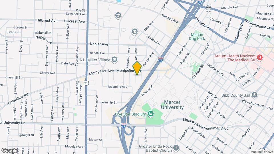 1446 Marion Pl Map and Location Details