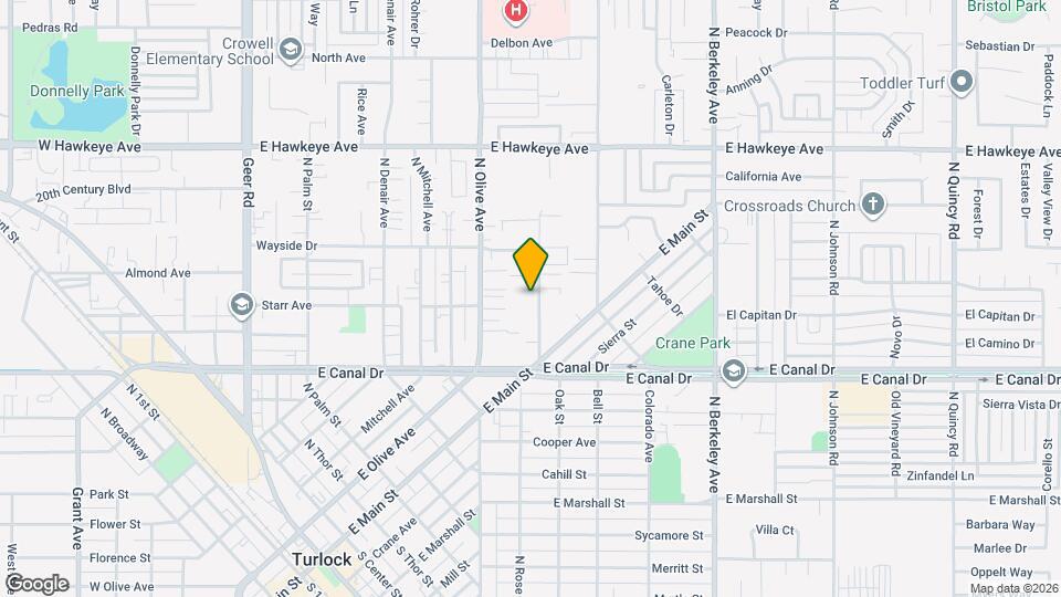 1017 Pioneer Ave Map and Location Details