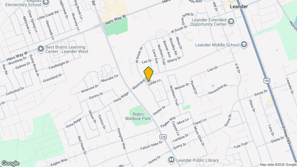 1034 W South St Map and Location Details