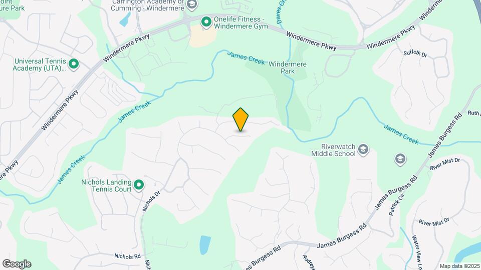 1265 Wondering Way Map and Location Details