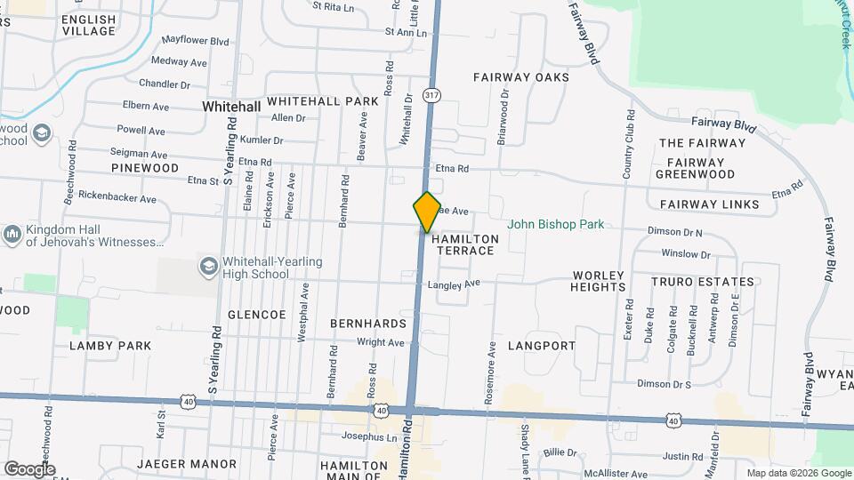 702 S Hamilton Rd Mapa y Detalles de la Ubicación