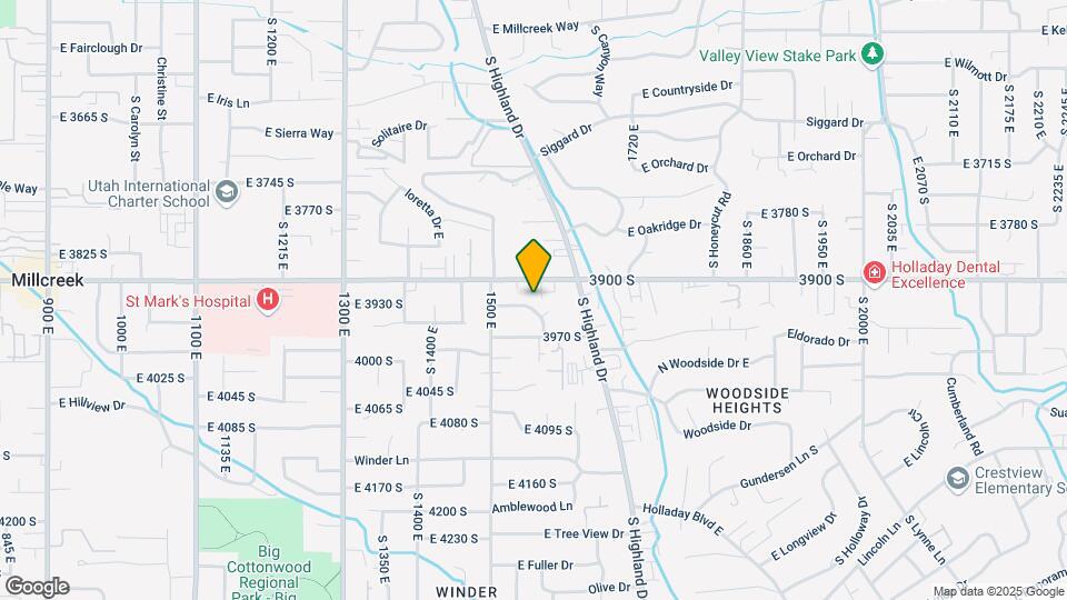 1555 E Lanebrook Ln, Unit 1555 B Map and Location Details