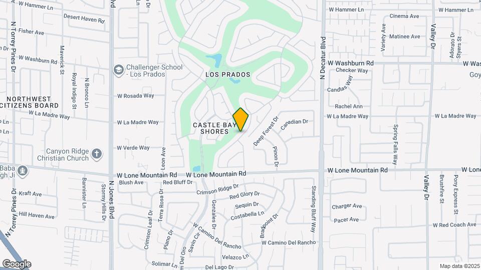 4909 Fiesta Lakes St Map and Location Details