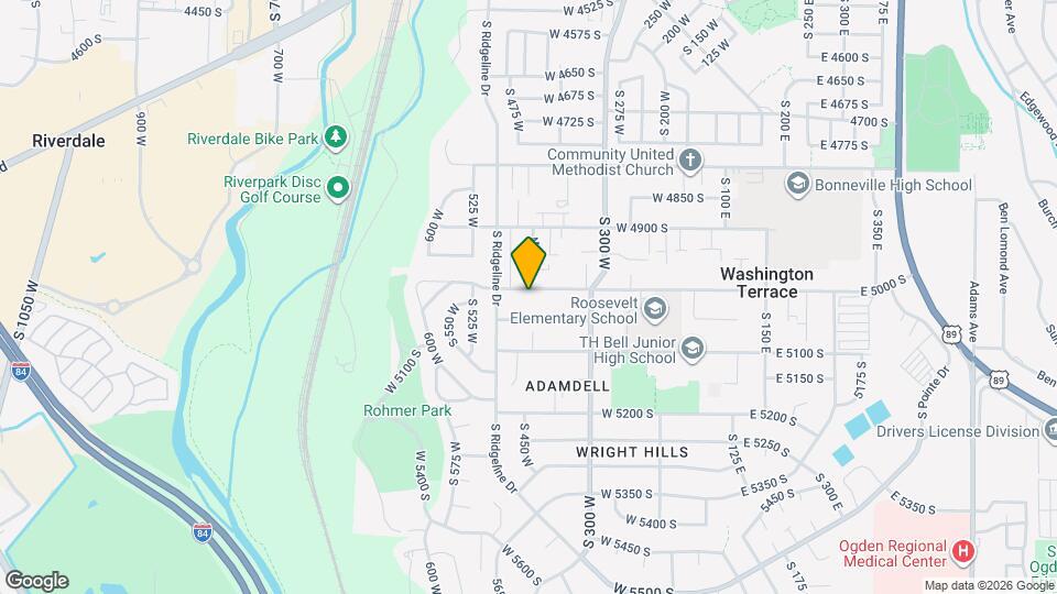 429 W 5000 S Map and Location Details